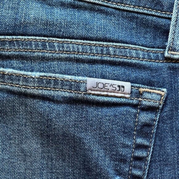 Joe's Mid-Rise, Distressed Skinny Ankle Jeans - Size 28 - Picture 3 of 12